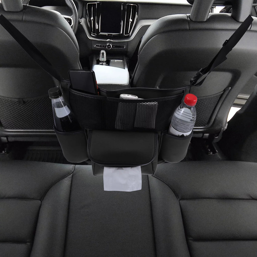 for Car Capacity Large Purse Multi Storage Car Backseat Pockets 36x26c18cm Black Seat Organizer