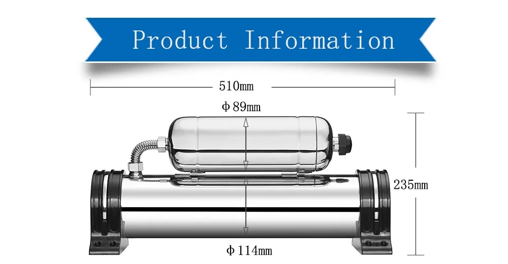 304 0.01um Housing Filter 1000L/H PreAsion liquid Steel liquid Purification Stainless Household Vertical