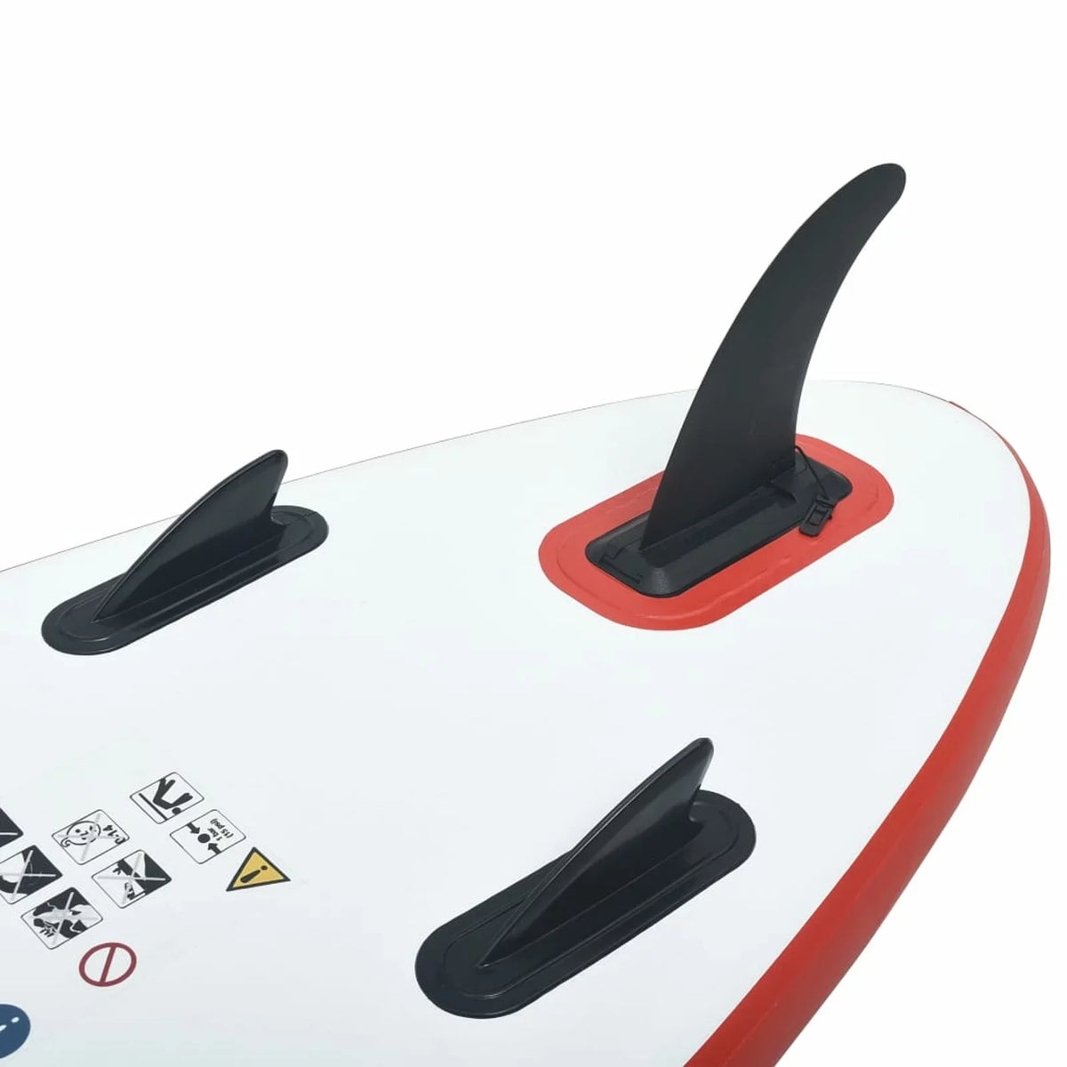 Set Pump Paddle Set White Paddle Oar Red X - Waterproof And Hand Red Aluminum - Paddle Hand Paddle Andoer parcel,Inflatable Fin Set And Leash Leash Oar 153.5" With With Inflatable