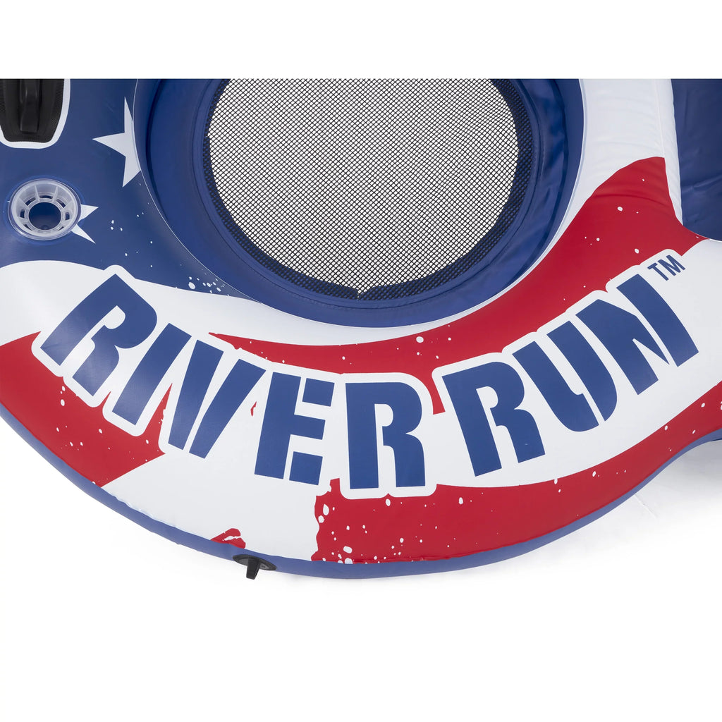 American 2 River Intex II Float Float Run Flag & Person 2 Person