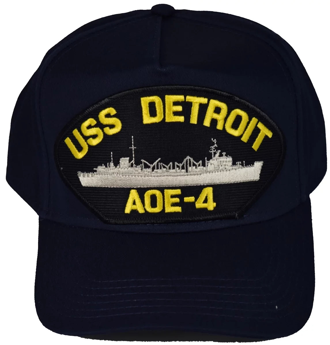 AOE-4 BLUE SHIP DETROIT USS - HAT Business Veteran - NAVY Owned