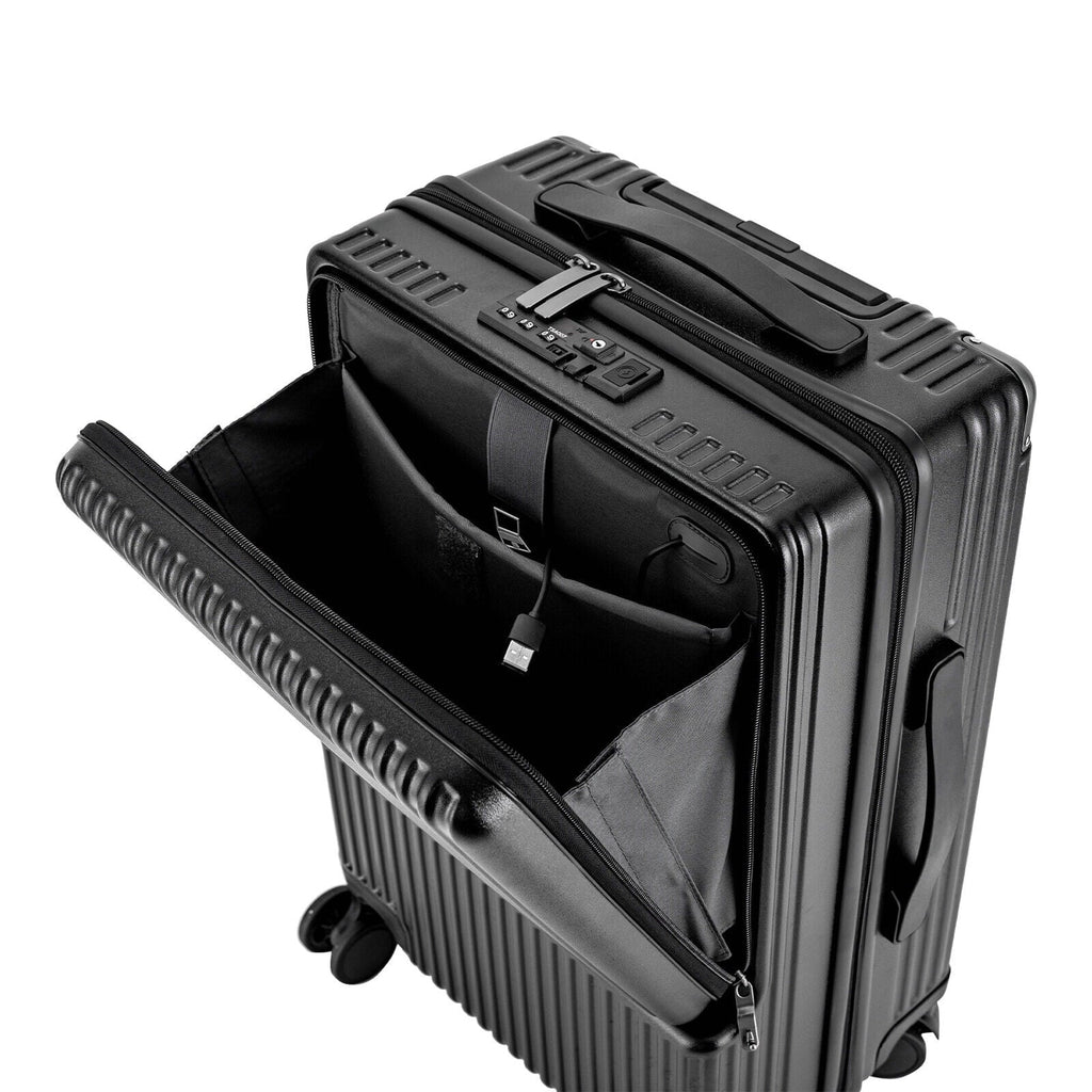 Suitcase Hardside TSA Lock Luggage Spinner Business Lightweight Set Hardshell