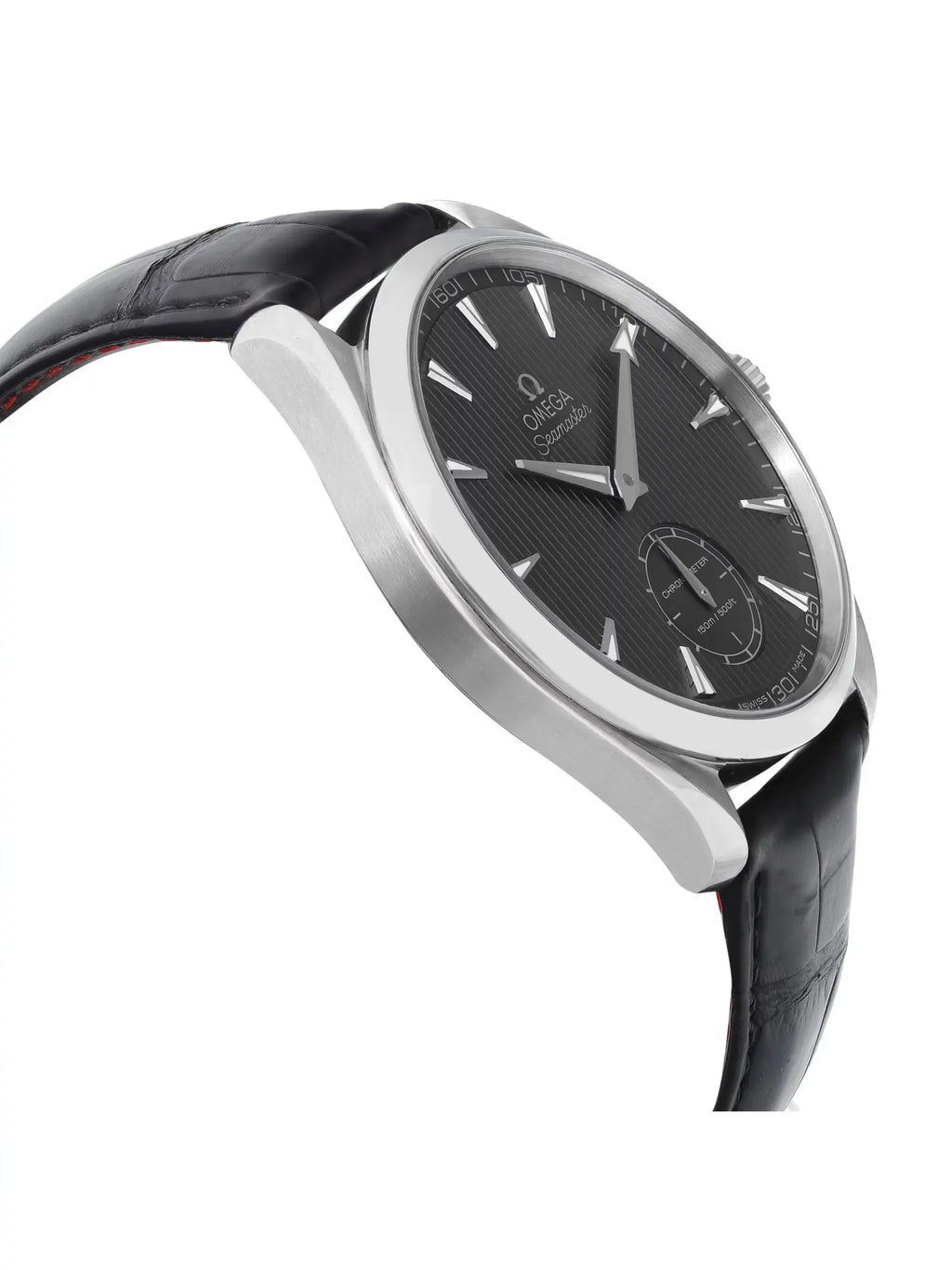 Manual XXL Steel Wind Railmaster Aqua Terra Omega Mens Watch 231.13.49.10.06.001