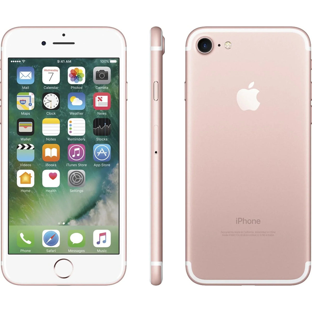 Quad-Core Smartphone with iPhone 7 32GB (Refurbished) Unlocked Gold Restored GSM 4G 12MP LTE Rose - Camera
