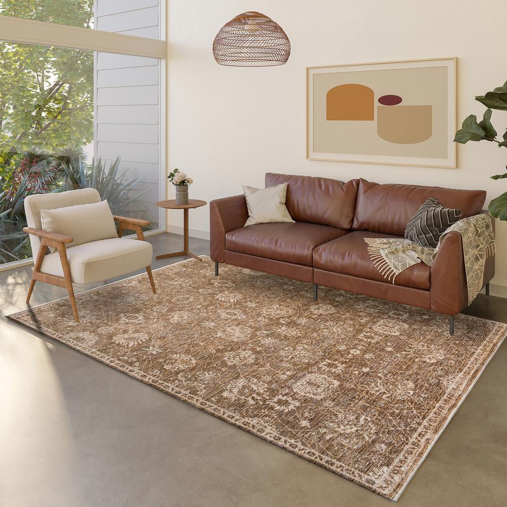 Chocolate YA7 Dalyn Yarra x 5' 3' Rug Rugs