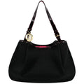 Print FENDI Shopping Bag Zucchino Black Pre-owned Canvas Tote