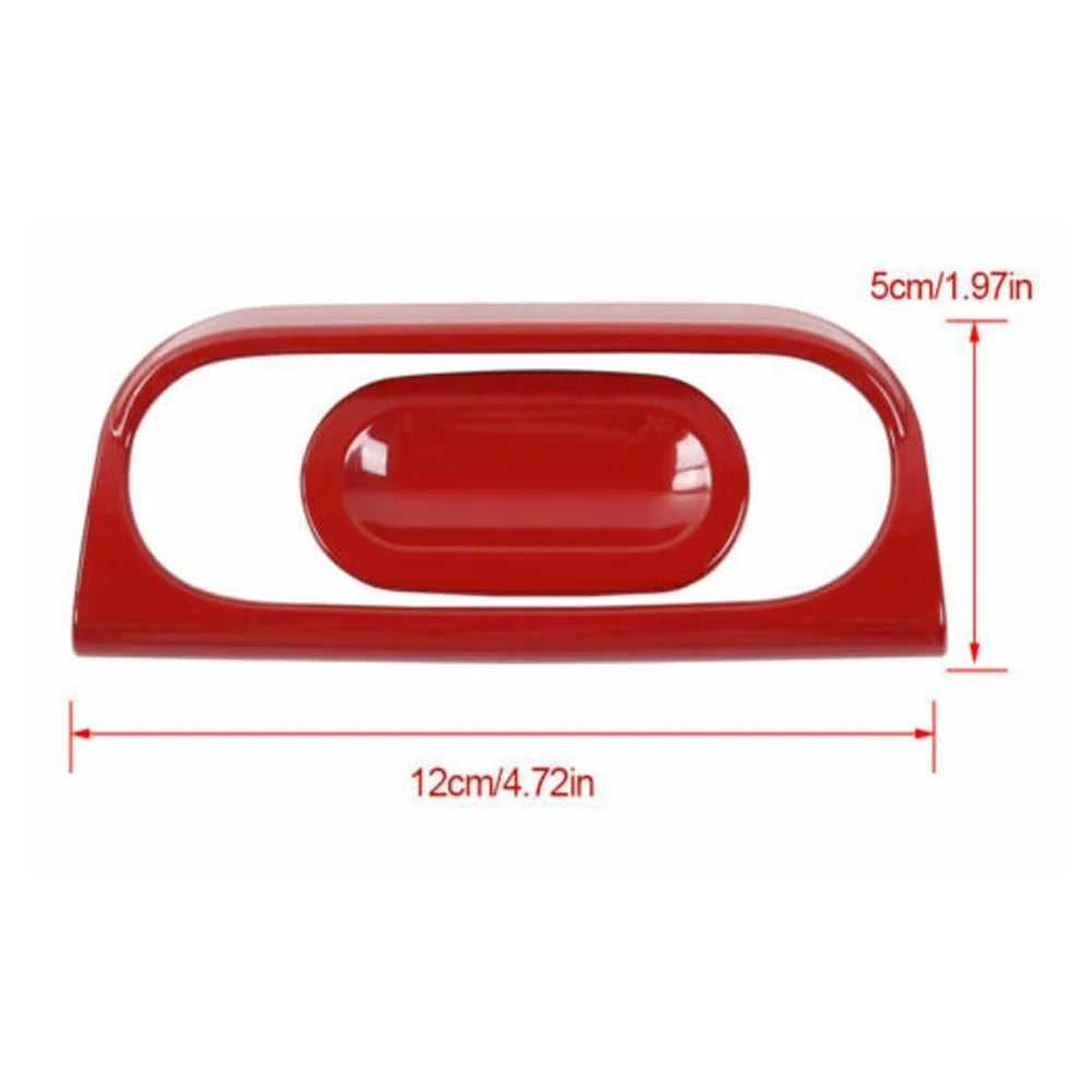 Box Center Console Armrest Cover Switch Accessories Red Teledu F150 Trim
