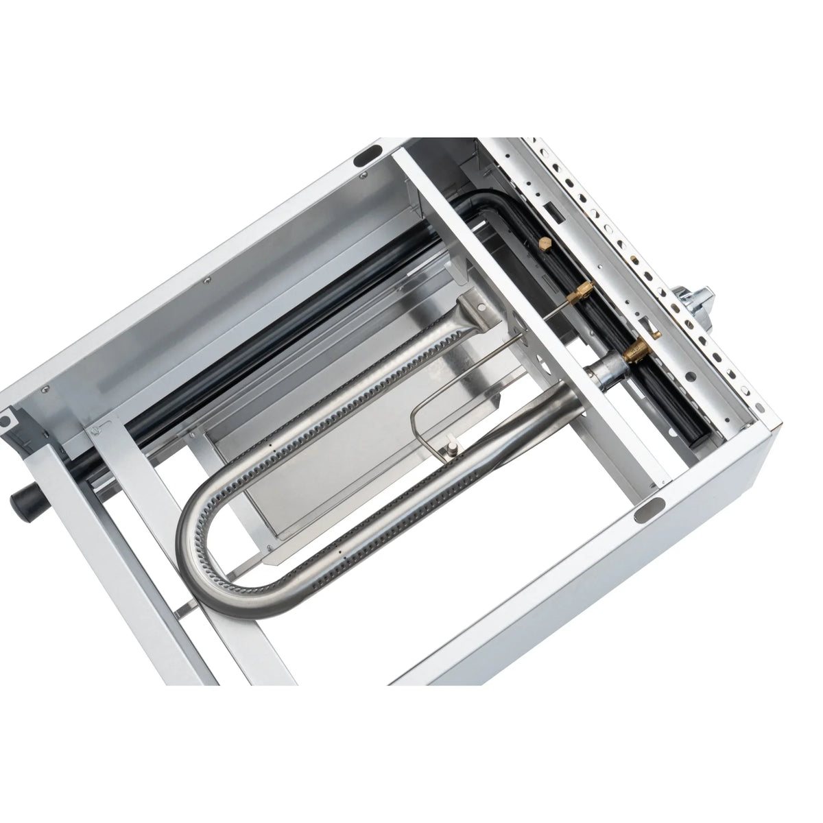 30,000 Griddle Gas BTU 18 in Natural in. Stainless-Steel 1-Burner with (KM-GG1-18M)