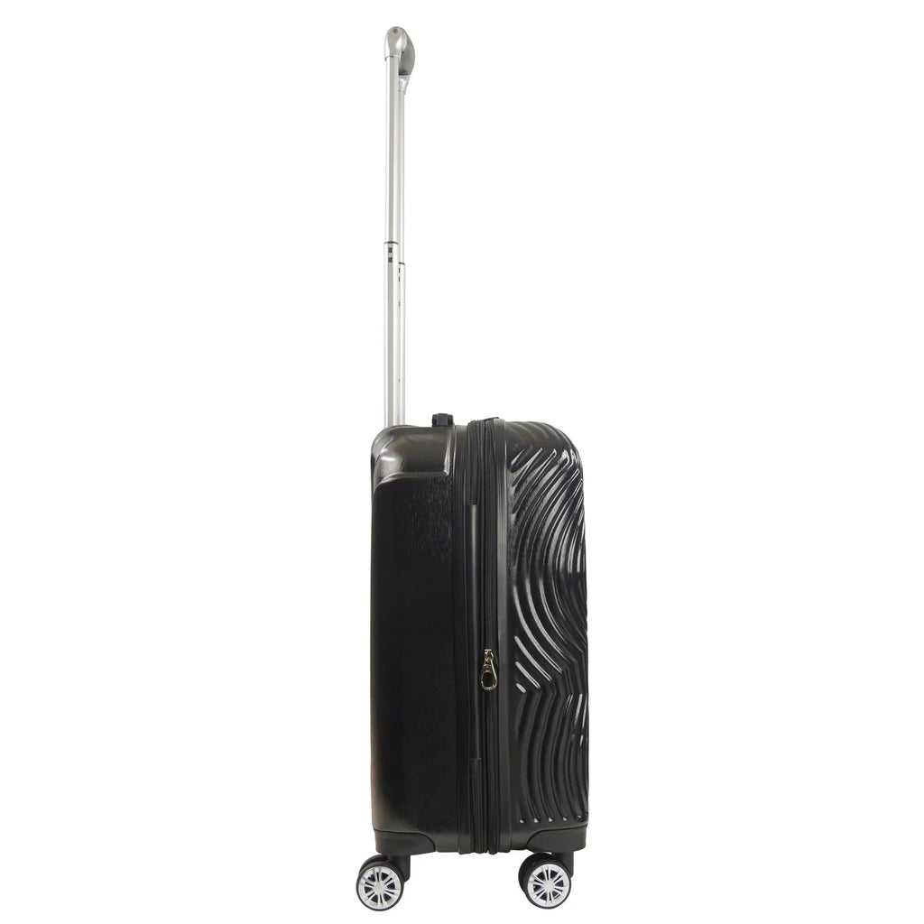 Wheels, Black Luggage, Minnie Suitcase 21 Carry Mouse On Molded Rolling Disney with Hardshell Inch