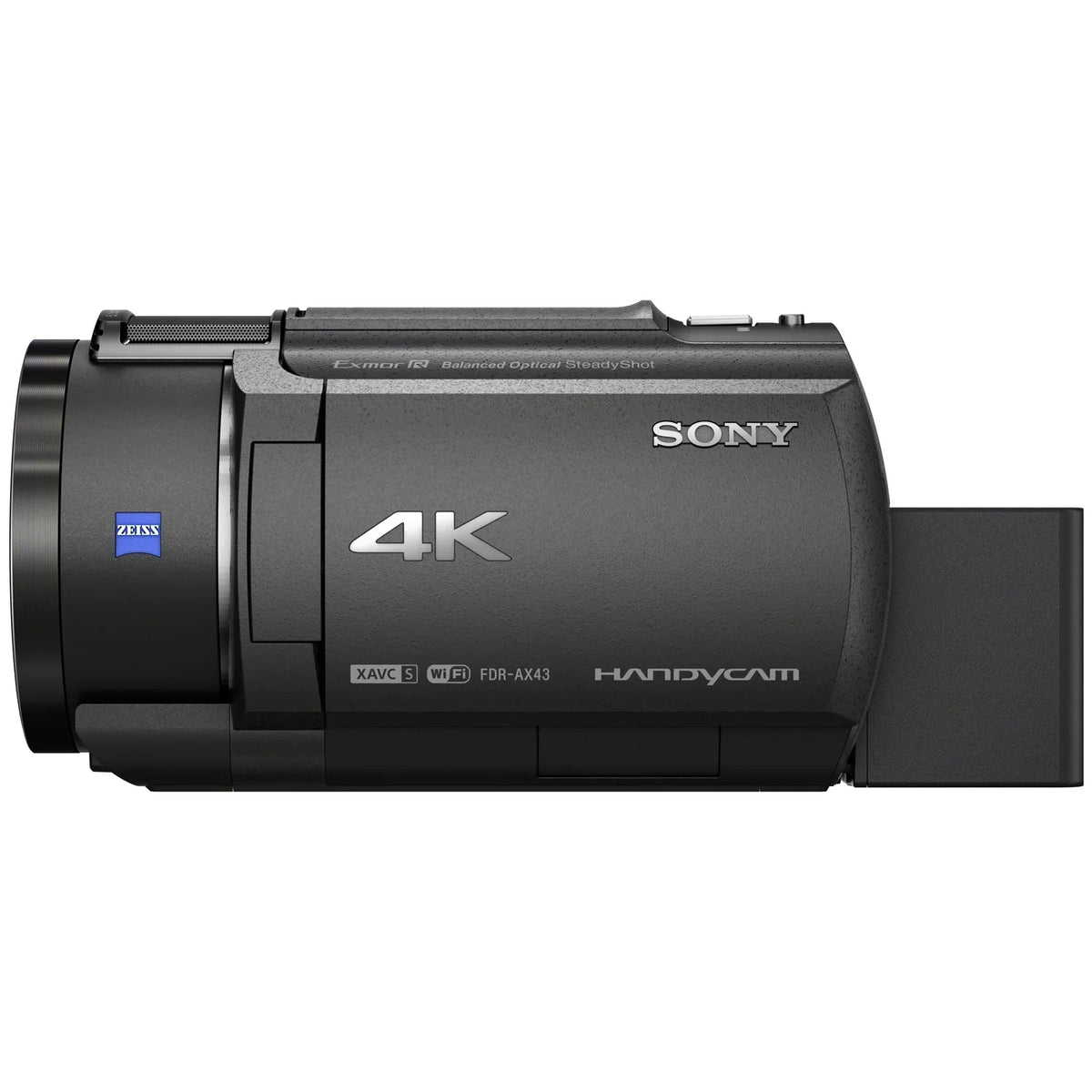 CMOS Digital Camcorder Exmor R Sensor with 4K Handycam Video AX43A