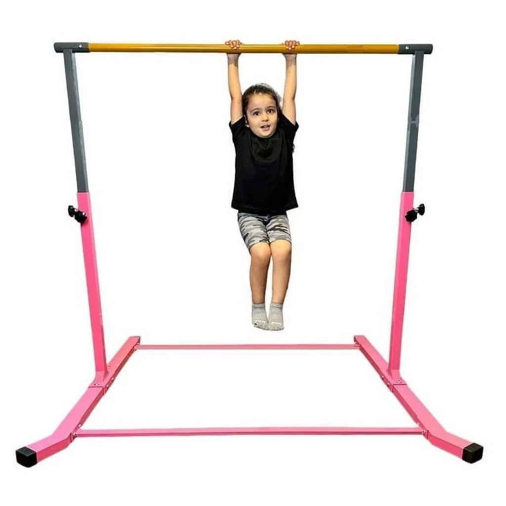 Kip Bar: Training, Star-TD Gym Adjustable Gymnastics FT, 5 Heavy Junior Home Equipment Duty, 3-5 Pink
