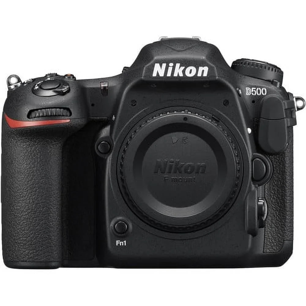 WiFi D500 4K SD Sandisk (Body + Camera 32GB Only) Battery DSLR + Extra Bundle Nikon 20.9MP