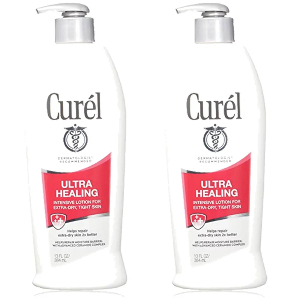 Ultra 13 Oz of Skin (2) Healing Extra Curel Strength Pack Hydrators With