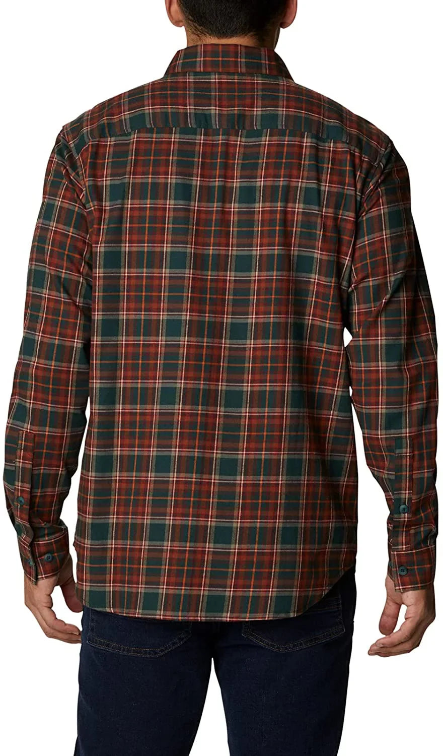 X-Large Mens Columbia Ridge Spruce III Cs Vapor Shirt Long Tartan Sleeve