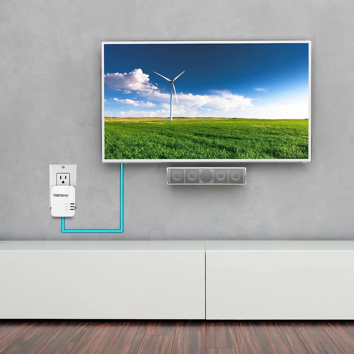 1300 Powerline TRENDnet TPL-422E Adapter AV2