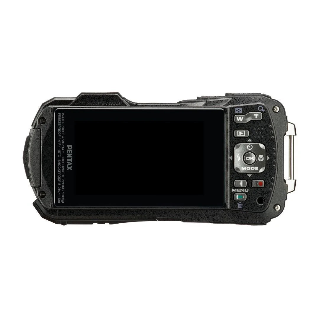 with Kit Bag Memory PENTAX Accessory Cleaning 64GB WG-90 and Camera Card (Black) Compact