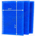 (3 Air SUPPLY MicroPower Pads Filter Compatible RAYAIR Replacement Pack) 15x30 BLUE with Guard Cleaner