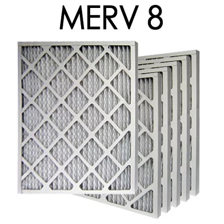 24x24x1 23.375x23.375x.75 dimension MERV | 8 - 6PK Pleated Air Actual Filter