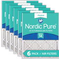 MERV 10x24x1 Pure Pack Air 14 Filters Nordic 6 Pleated