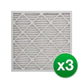 Pack) REP Pleated Filter Air MERV Honeywell 16x25x4 (3 For Furnace 8 FC200E1029