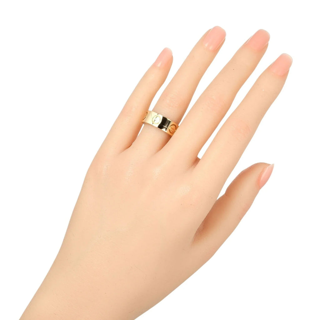 ring, Love YG dimension 9 gold, Astro yellow approx. (Good) Pre-Owned Cartier 11.68g I132124018 K18