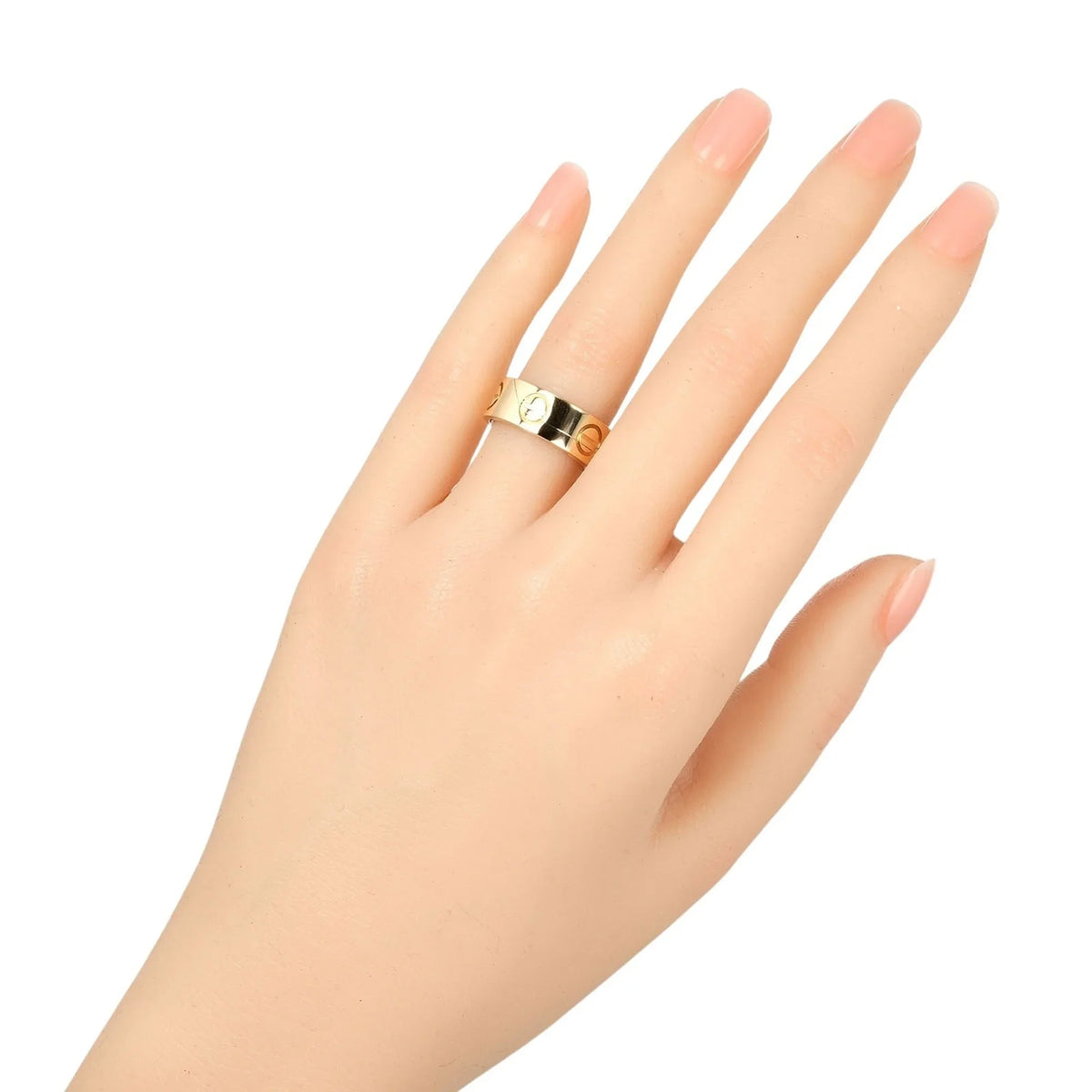 ring, Love YG dimension 9 gold, Astro yellow approx. (Good) Pre-Owned Cartier 11.68g I132124018 K18
