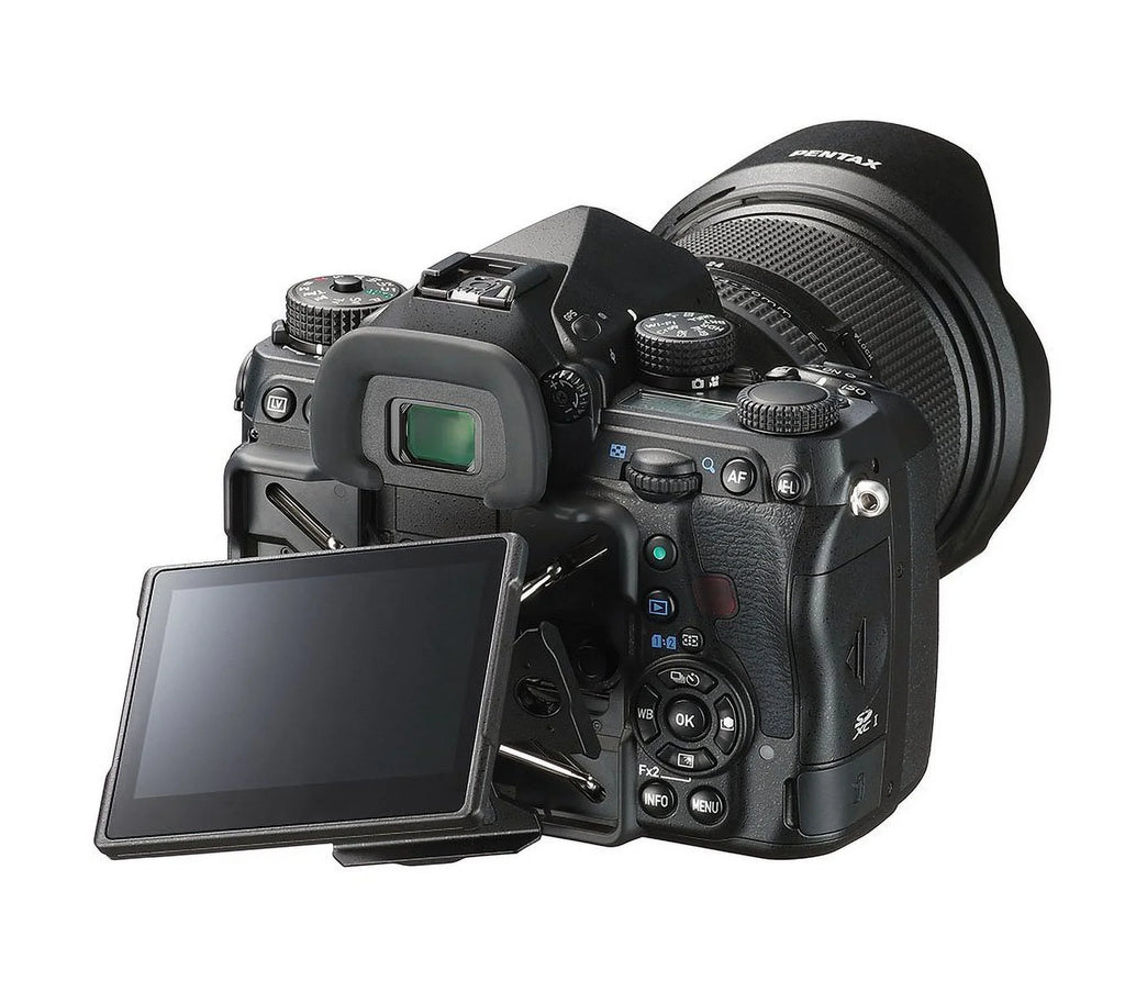 DSLR 36MP Black Mark TFT Only, LCD, with Body Refurbished Restored Resistant Pentax climate II 3.2" K-1