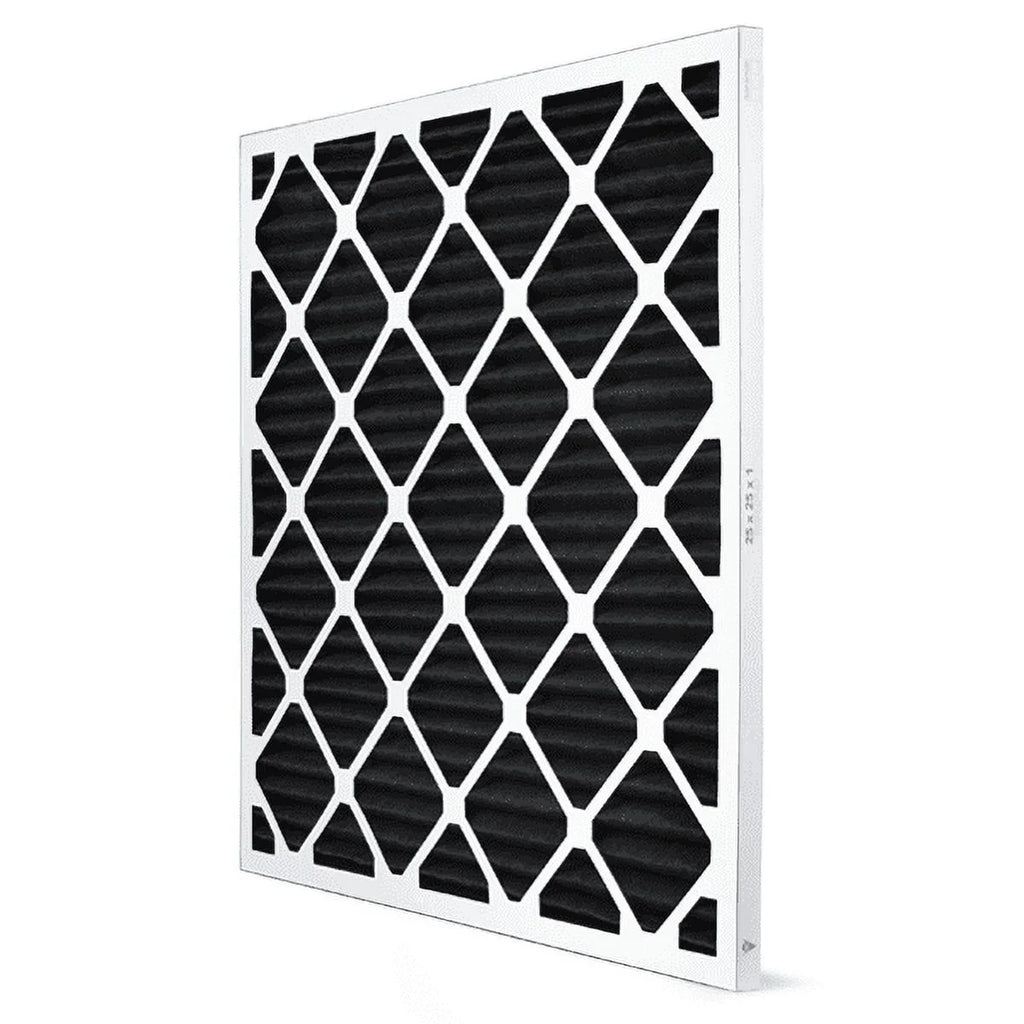Pleated Replacement Air Made AC the MERV Box AIRx Filter in USA 6, of Filter Air Odor 8 Filters 25x25x1 Furnace
