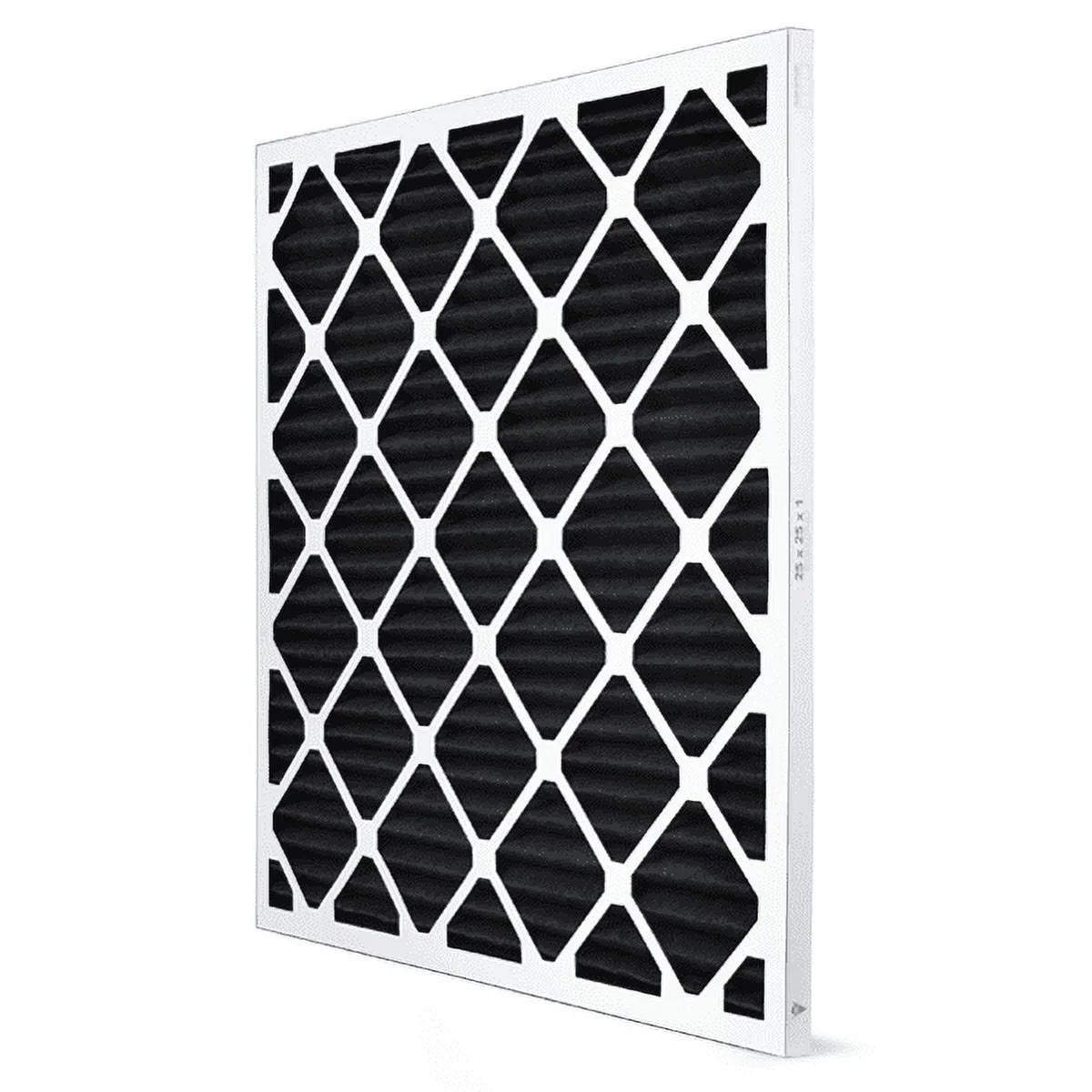 Pleated Replacement Air Made AC the MERV Box AIRx Filter in USA 6, of Filter Air Odor 8 Filters 25x25x1 Furnace