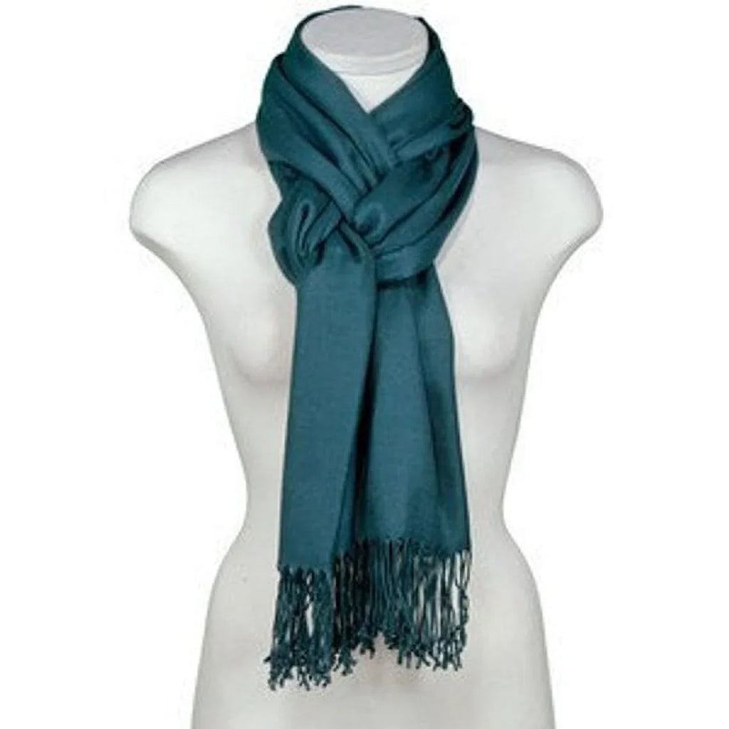 Wedding Pashmina 10 of Set Shawl, Bridesmaid Shawl, Teal Scarf Bridal Shawl Wrap,