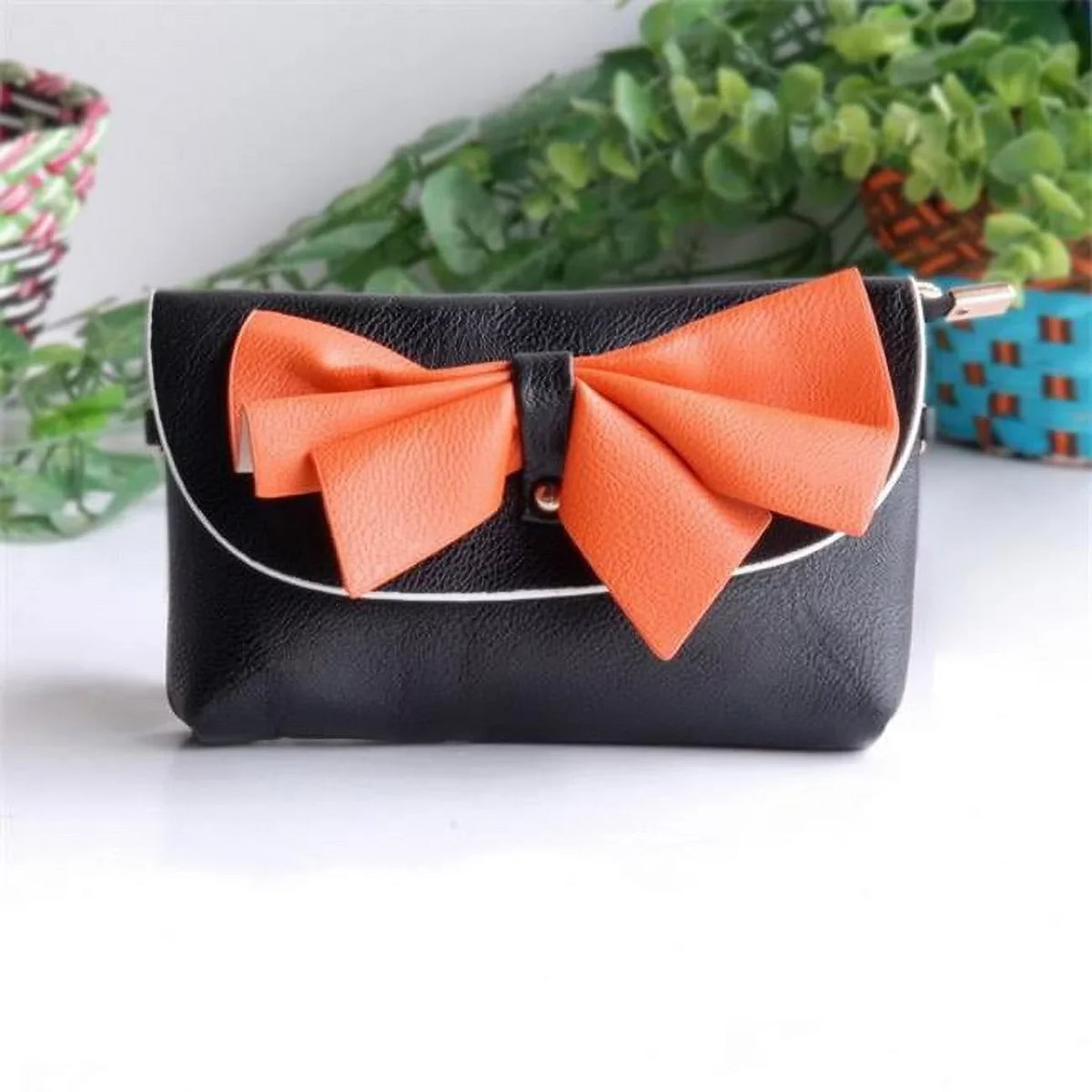 Clutch Purse Casual Shoulder Imagine - Clutch Colorful Bag Leatherette