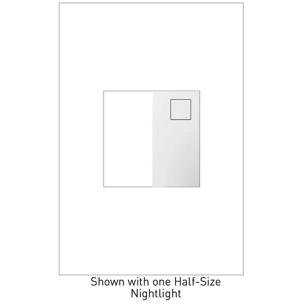White Adorne Legrand Half-dimension Outlet Nightlight Aanlm14 -