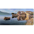 Canvas lago' Adriano sul Stretched 'Paese Galasso