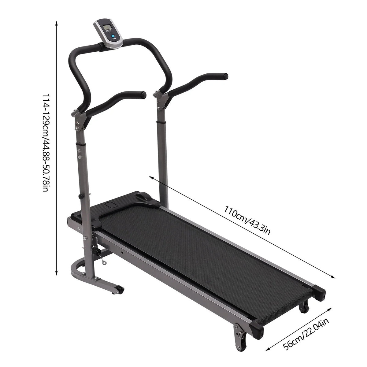 Machine Treadmill Home Fitness Folding Jogging DENEST Use Electric With incline Running
