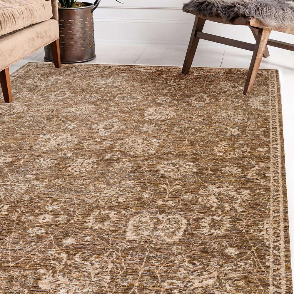Chocolate YA7 Dalyn Yarra x 5' 3' Rug Rugs