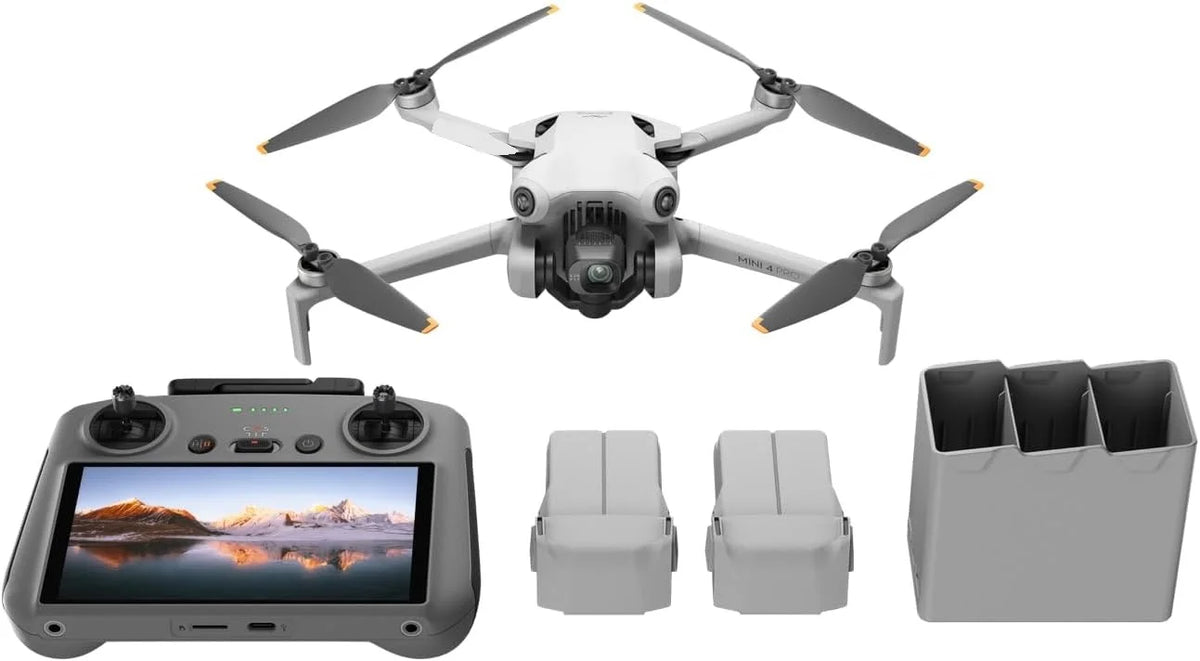 Drone With Capacity More Batteries Plus High Pro Fly 4 Mini Combo
