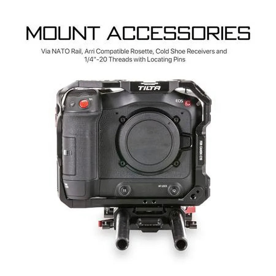 C70, Kit Lightweight for Canon Tiltaing Cage Black Camera