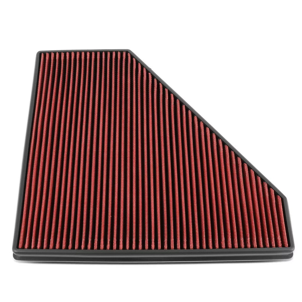 Teledu Filter Panel Air Red Camaro 2.0/2.5/3.6 ATS Reusable 2013-2019 For CTS