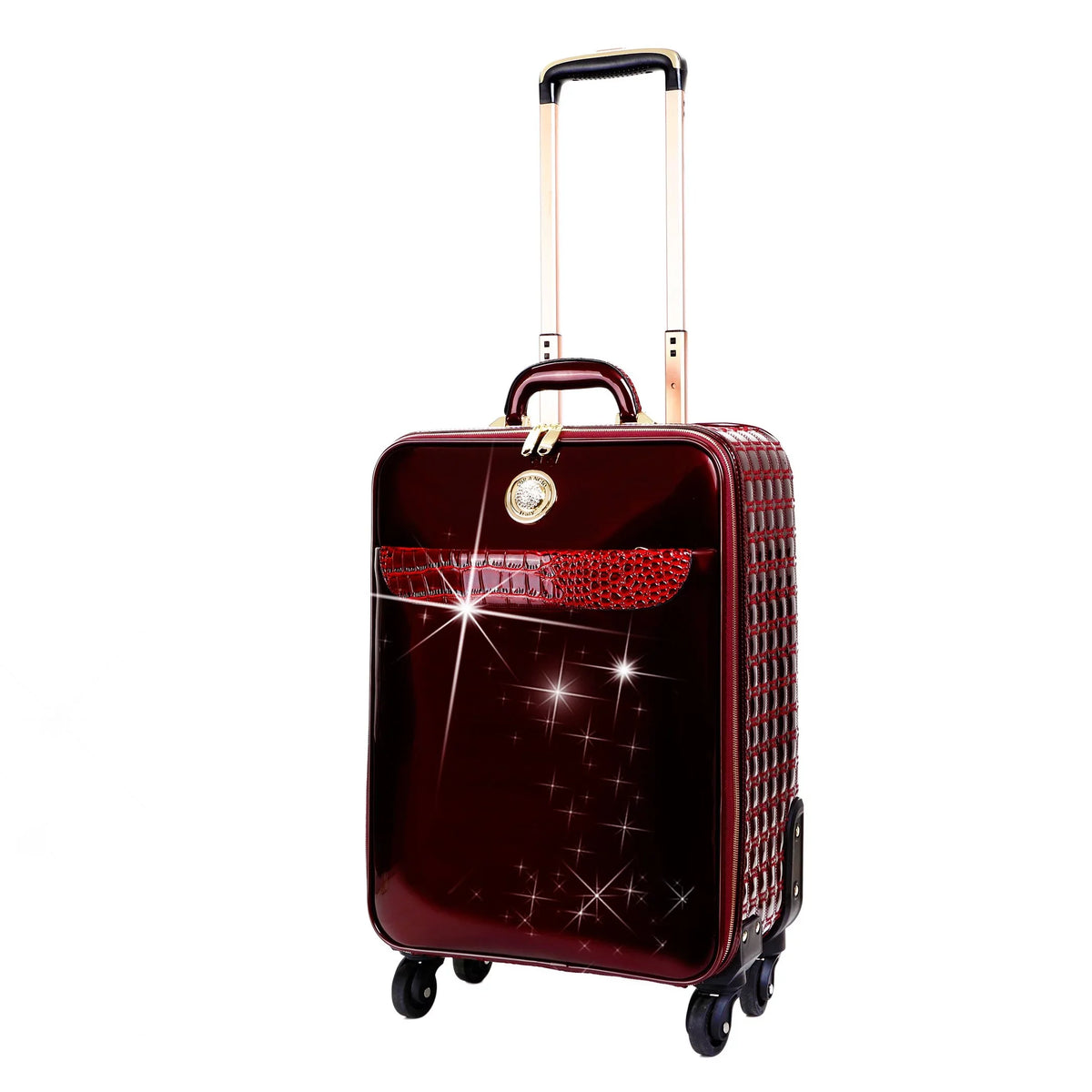 Womens with Set Luggage Stunnin’ Spinner Bag Wheels