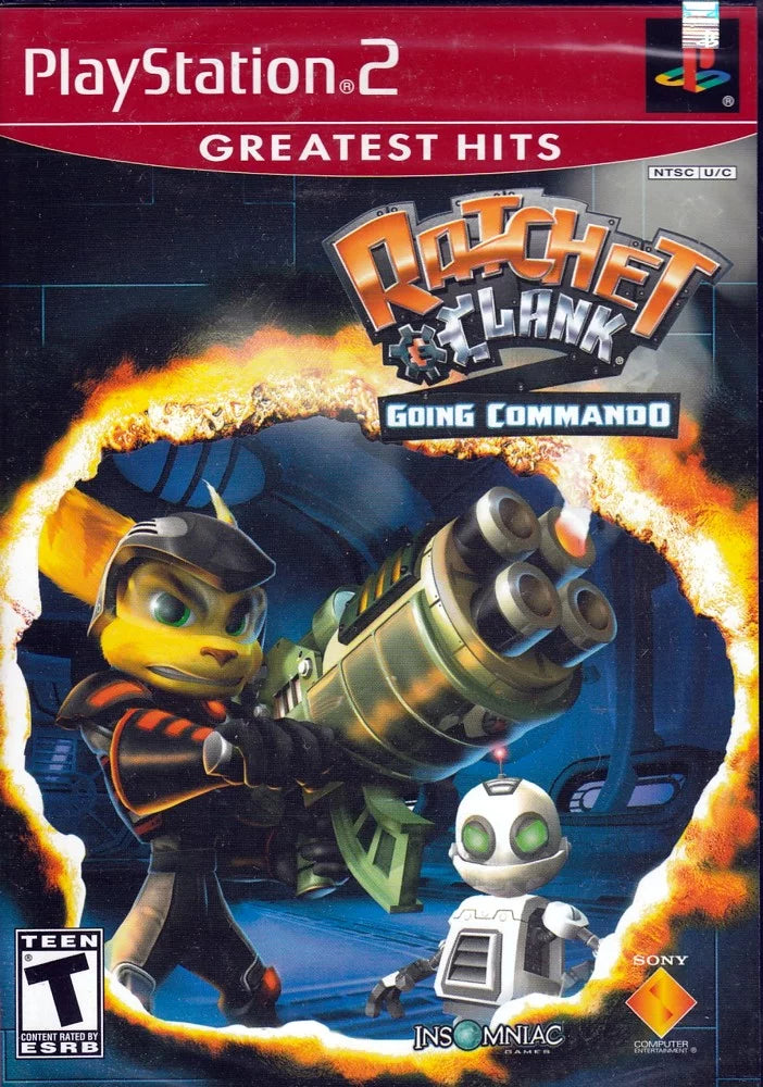 & - Commando Ratchet New Clank (PS2) & Sealed Going 2 For Playstation Still -