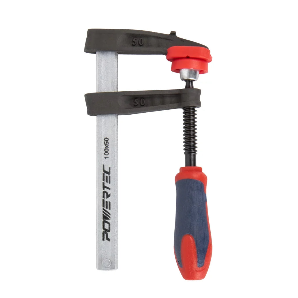 F each F 4PK lb (71591-P2) POWERTEC for Duty Clamps 330 Capacity design Heavy Bar Clamp 4-Inch Woodworking,