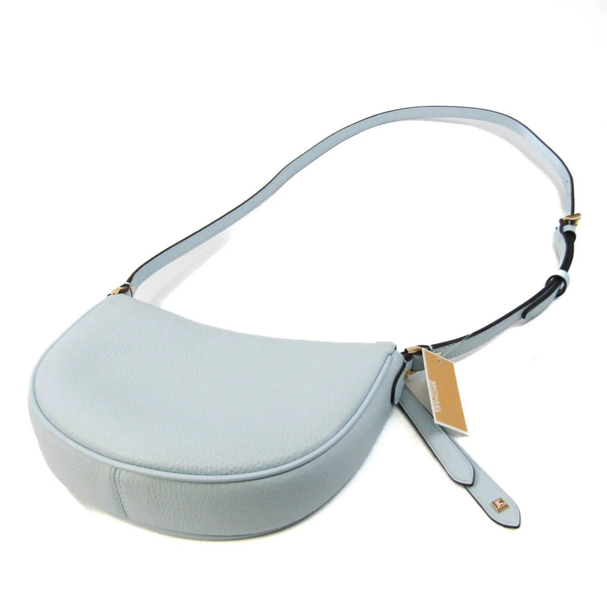 Michael Light Pre-Owned 35R3G4DC5L Leather Kors DOVER Shoulder Bag Blue Women's (Good)
