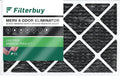 with HVAC Air Pleated Carbon (1-Pack) Filters MERV Odor 8 Furnace Eliminator Filterbuy 14x25x1 AC Activated