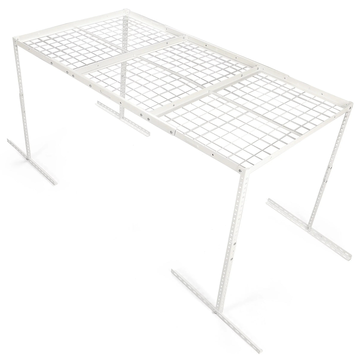 Ceiling Storage White x Storage Adjustable Length Garage Width Kojem 36" Overhead 3x6 72" x Rack, 40" Height,