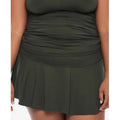 dimension Skirt, Lauren GREEN US OLIVE Ralph Plus Swim Ruffled 18W
