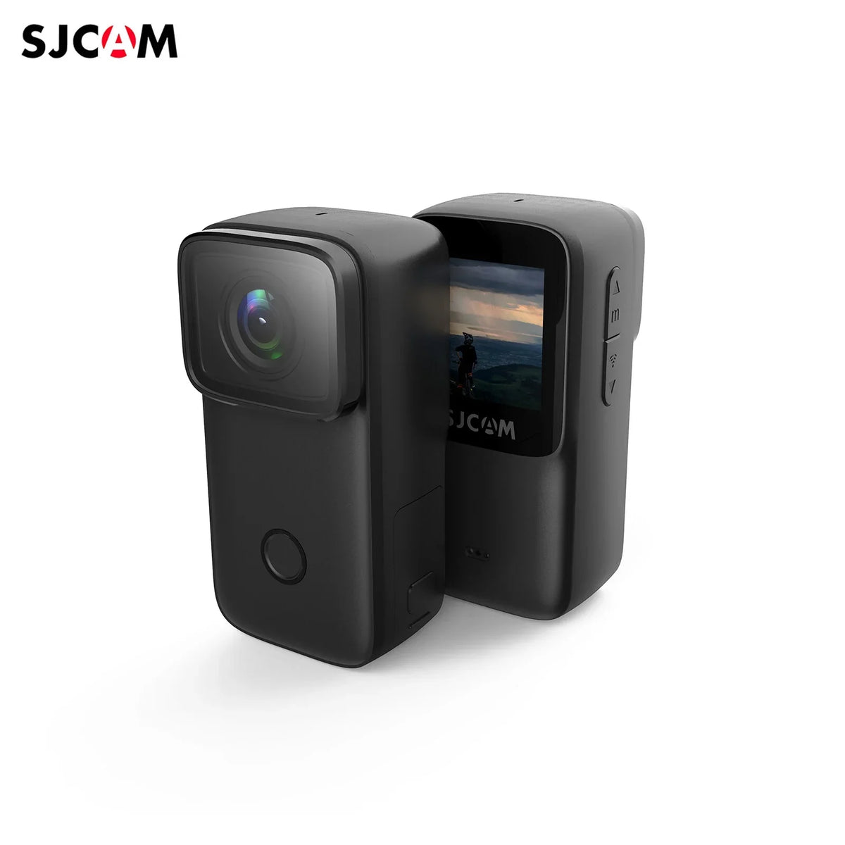 Supports 4K Built-in Face Night Rechargeable Vision Action Body Mini Battery IPS SJCAM Waterproof WiFi Camera Screen 5M 6-Axis with Recognition Inch 1.28 C200 Anti-Shake