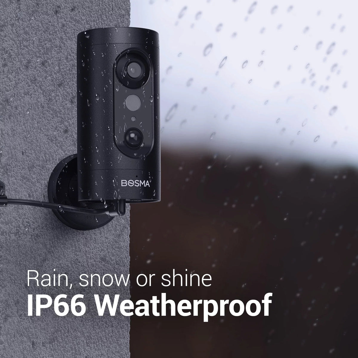 Wi-Fi HD Full Camera with DI4001 Security Spotlight exterior Bosma EX 1080p