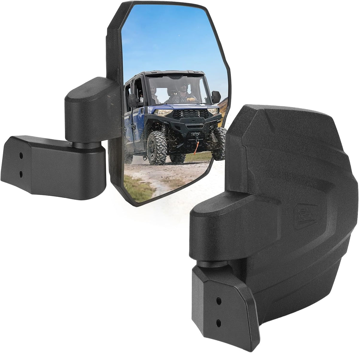Upgraded Full 1000 Mirrors 2889241 SP KEMIMOTO Polaris UTV XP Ranger Compatible Side Rear 570 Original Doors with with View