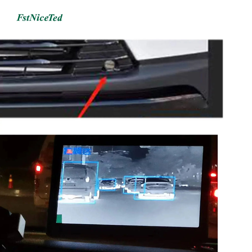 Box Driving Night Avoid Vision Thermal System Auto Vision Car Car Black Infrared Obstacles for Car Image Camera Cars IP67 Waterproof Camera Night