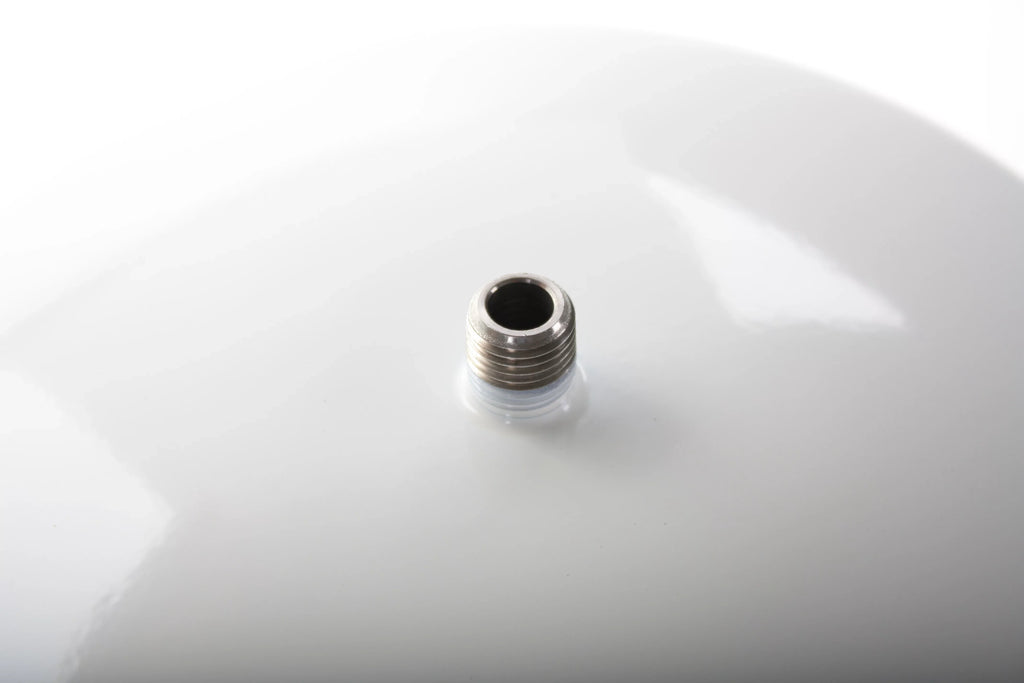 Osmosis Tank Stainless RO-132-W14 White, Port liquid Storage Hydronix Reverse 1/4" 4.5 Steel - Gallon